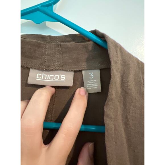 Chico's Travelers Open Front Cardigan – Size 3 (US Large/16) - Picture 2 of 4